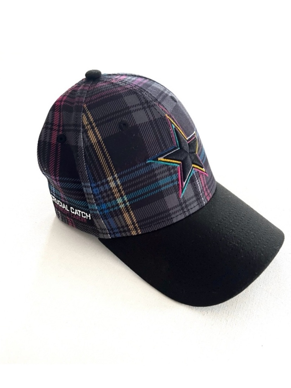 New Era Dallas Cowboys 2024 NFL Crucial Catch Baseball Cap Plaid Medium/Large